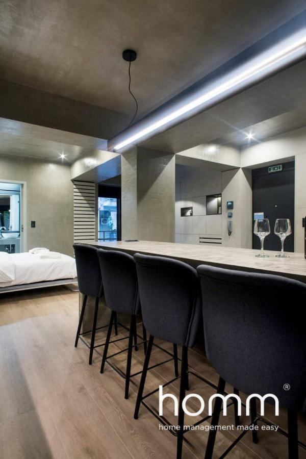 Unique Urban Homm Studio In Piraeus, Alkiviadou Leilighet Eksteriør bilde