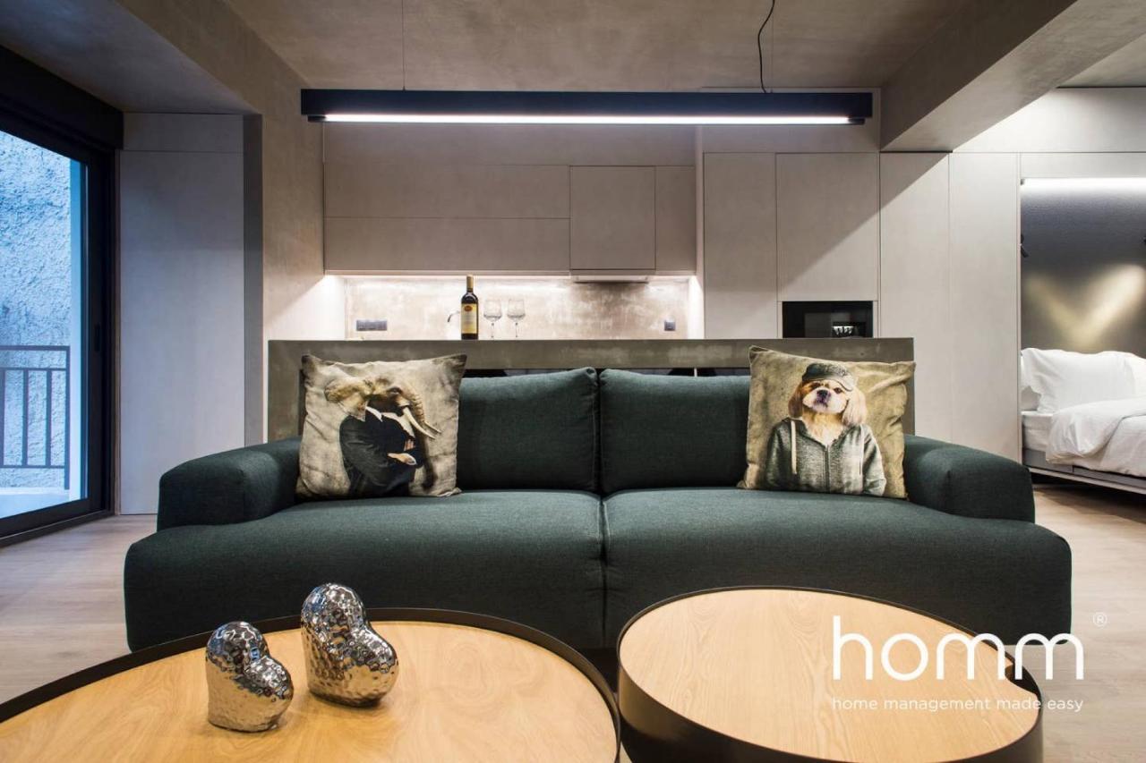 Unique Urban Homm Studio In Piraeus, Alkiviadou Leilighet Eksteriør bilde