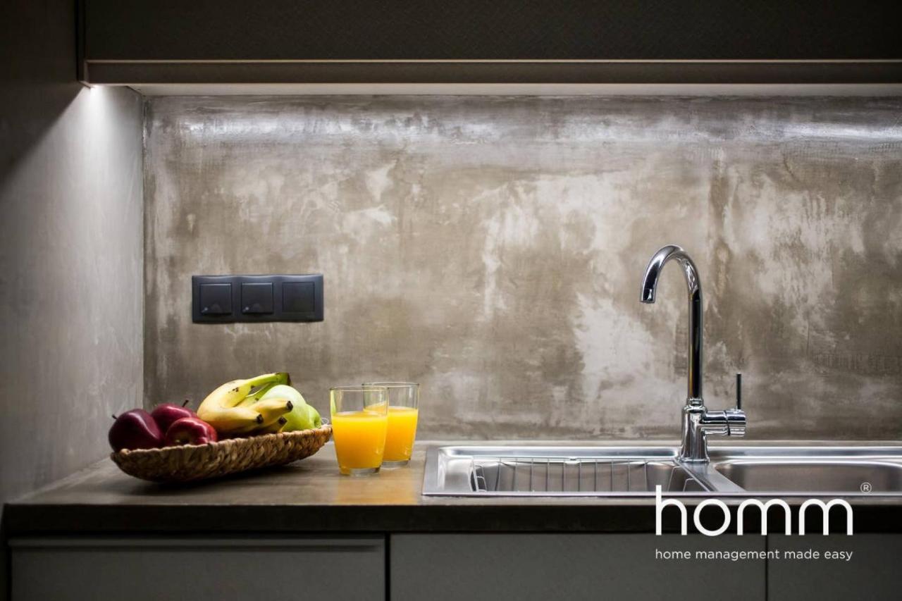 Unique Urban Homm Studio In Piraeus, Alkiviadou Leilighet Eksteriør bilde
