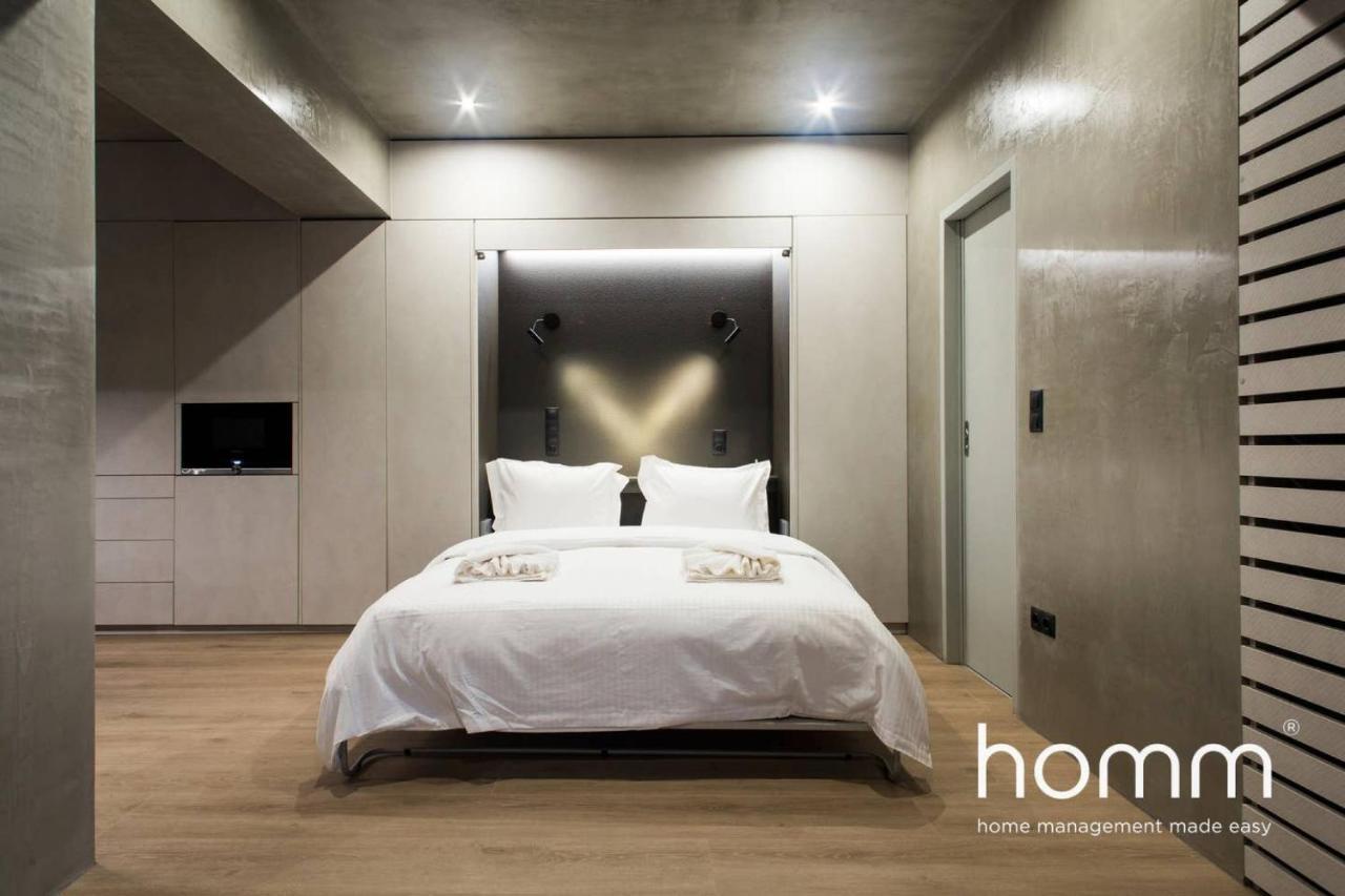 Unique Urban Homm Studio In Piraeus, Alkiviadou Leilighet Eksteriør bilde