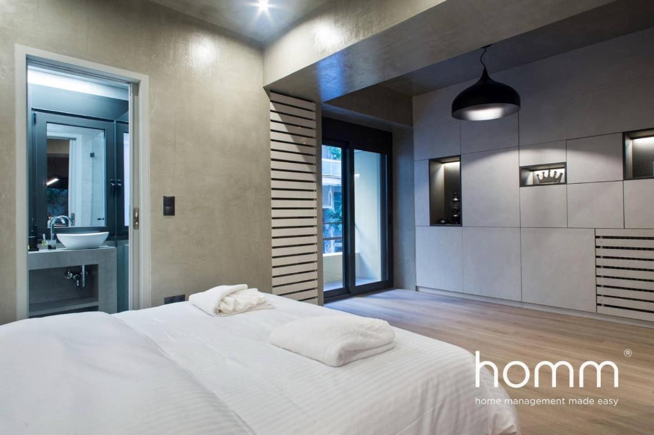 Unique Urban Homm Studio In Piraeus, Alkiviadou Leilighet Eksteriør bilde