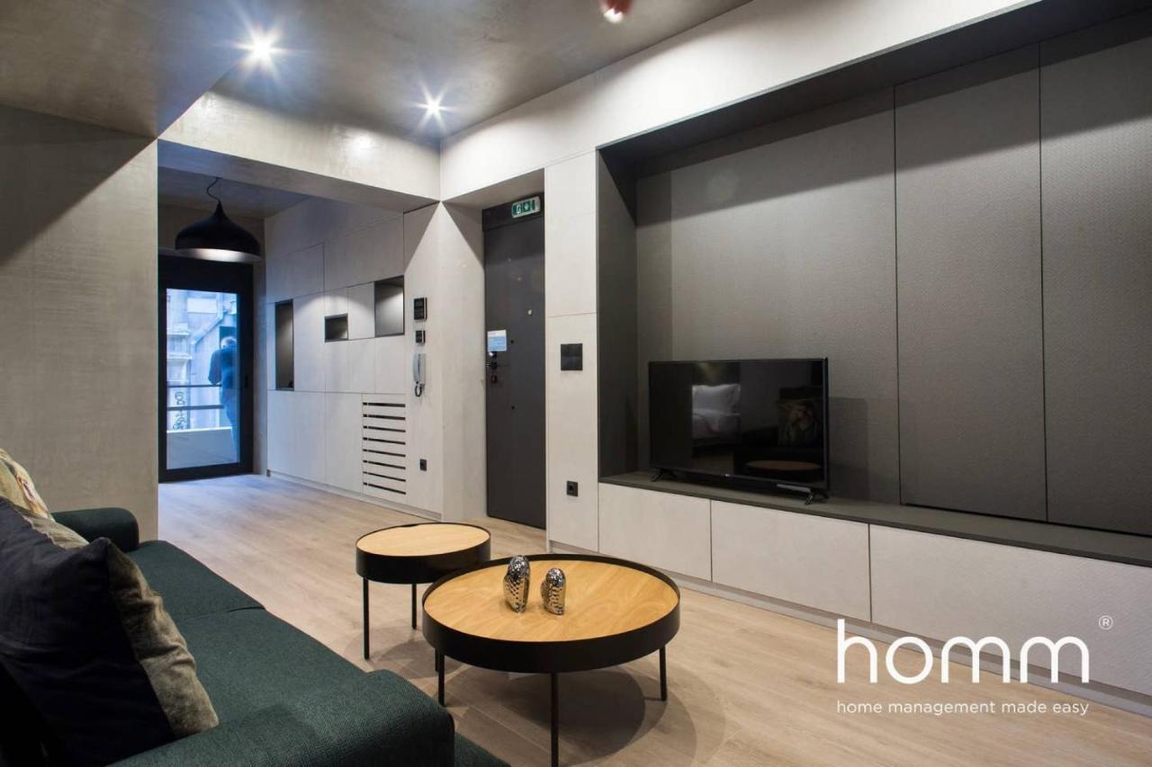 Unique Urban Homm Studio In Piraeus, Alkiviadou Leilighet Eksteriør bilde