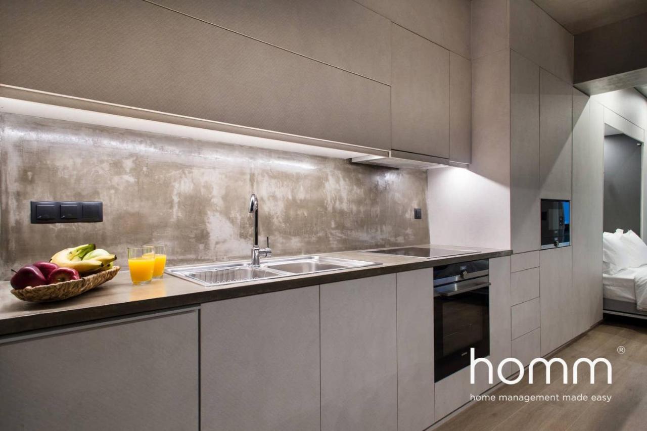 Unique Urban Homm Studio In Piraeus, Alkiviadou Leilighet Eksteriør bilde