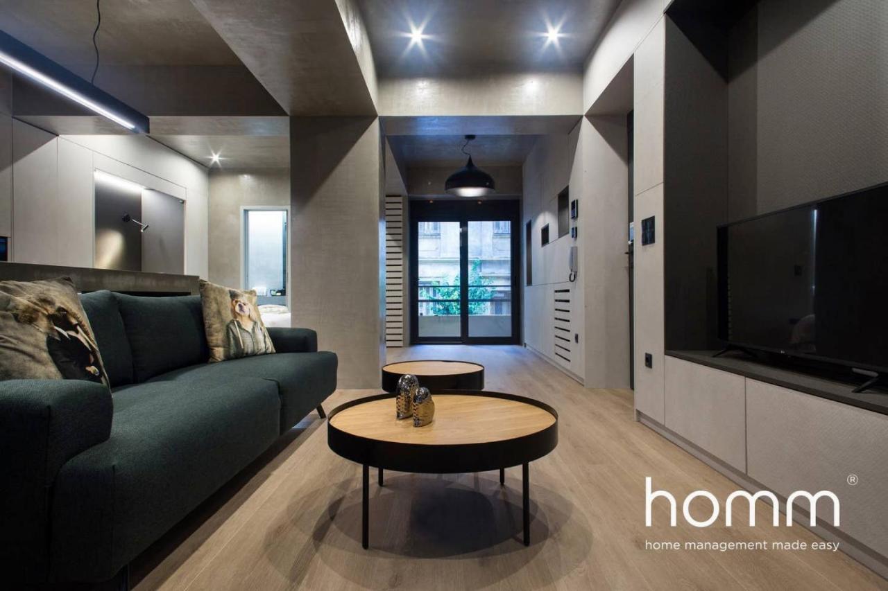 Unique Urban Homm Studio In Piraeus, Alkiviadou Leilighet Eksteriør bilde