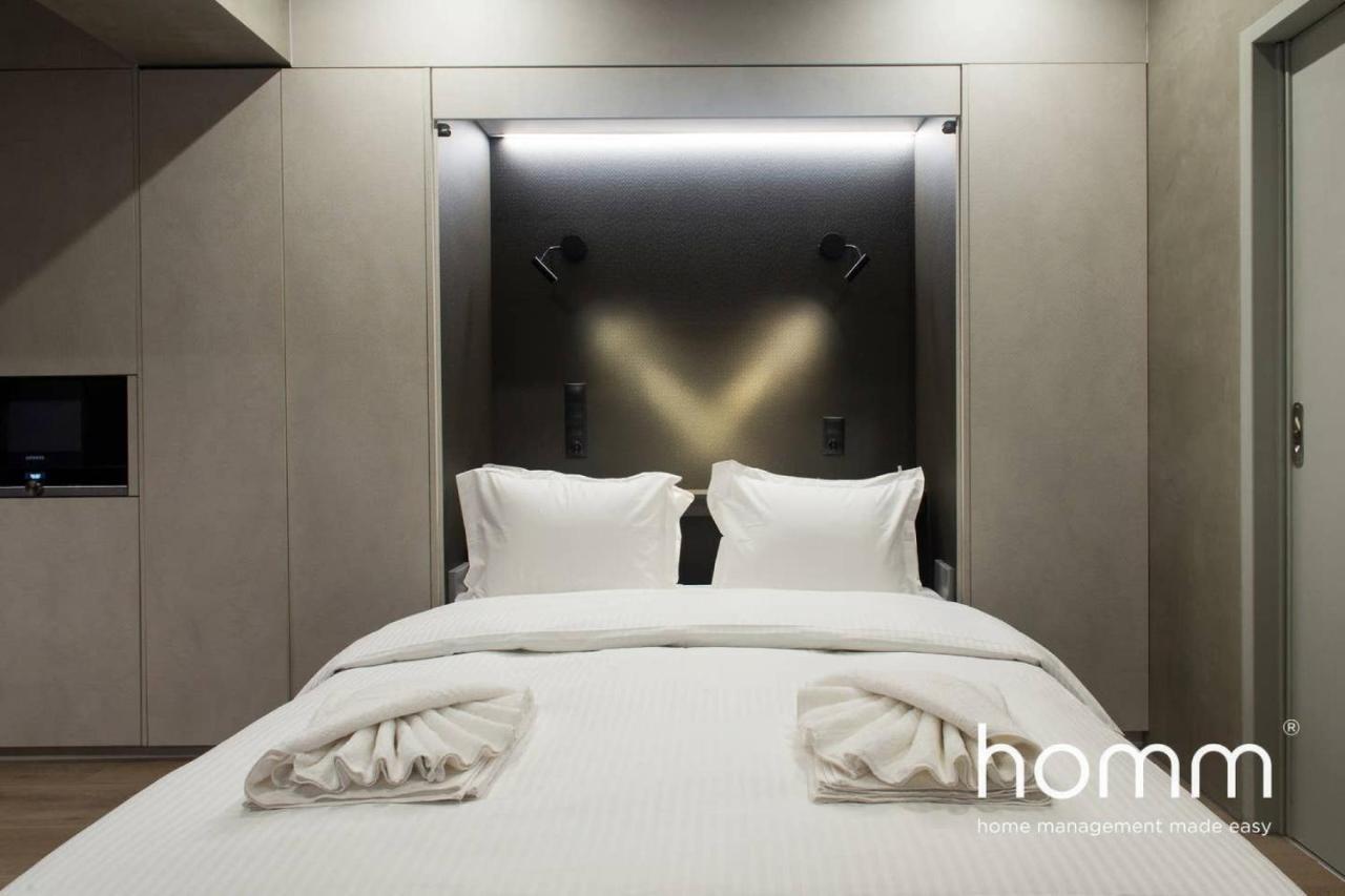 Unique Urban Homm Studio In Piraeus, Alkiviadou Leilighet Eksteriør bilde