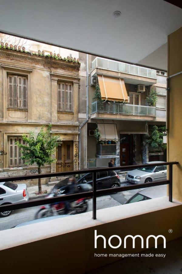 Unique Urban Homm Studio In Piraeus, Alkiviadou Leilighet Eksteriør bilde